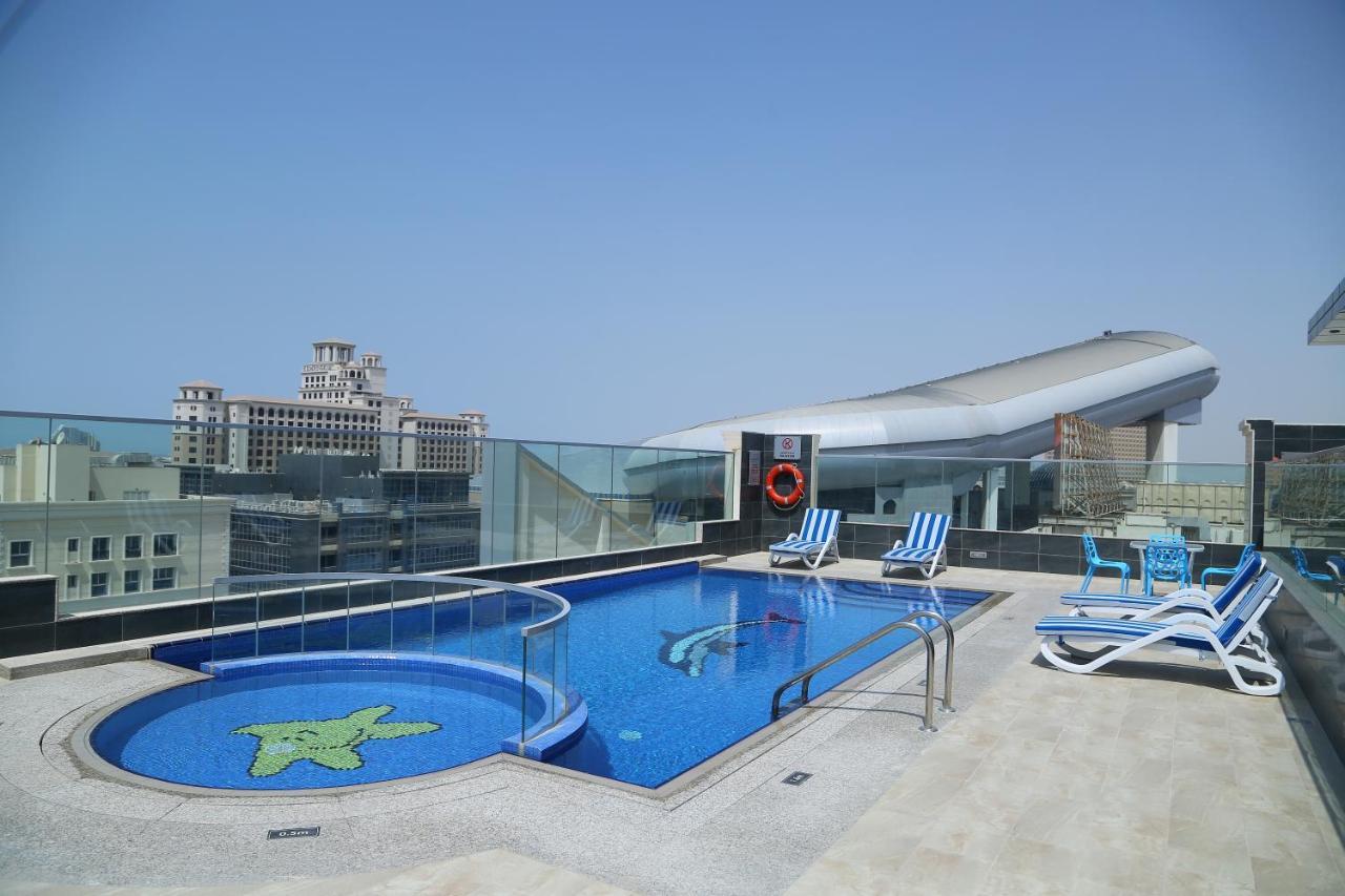 Tulip Al Barsha Hotel Apartment Dubai Eksteriør billede