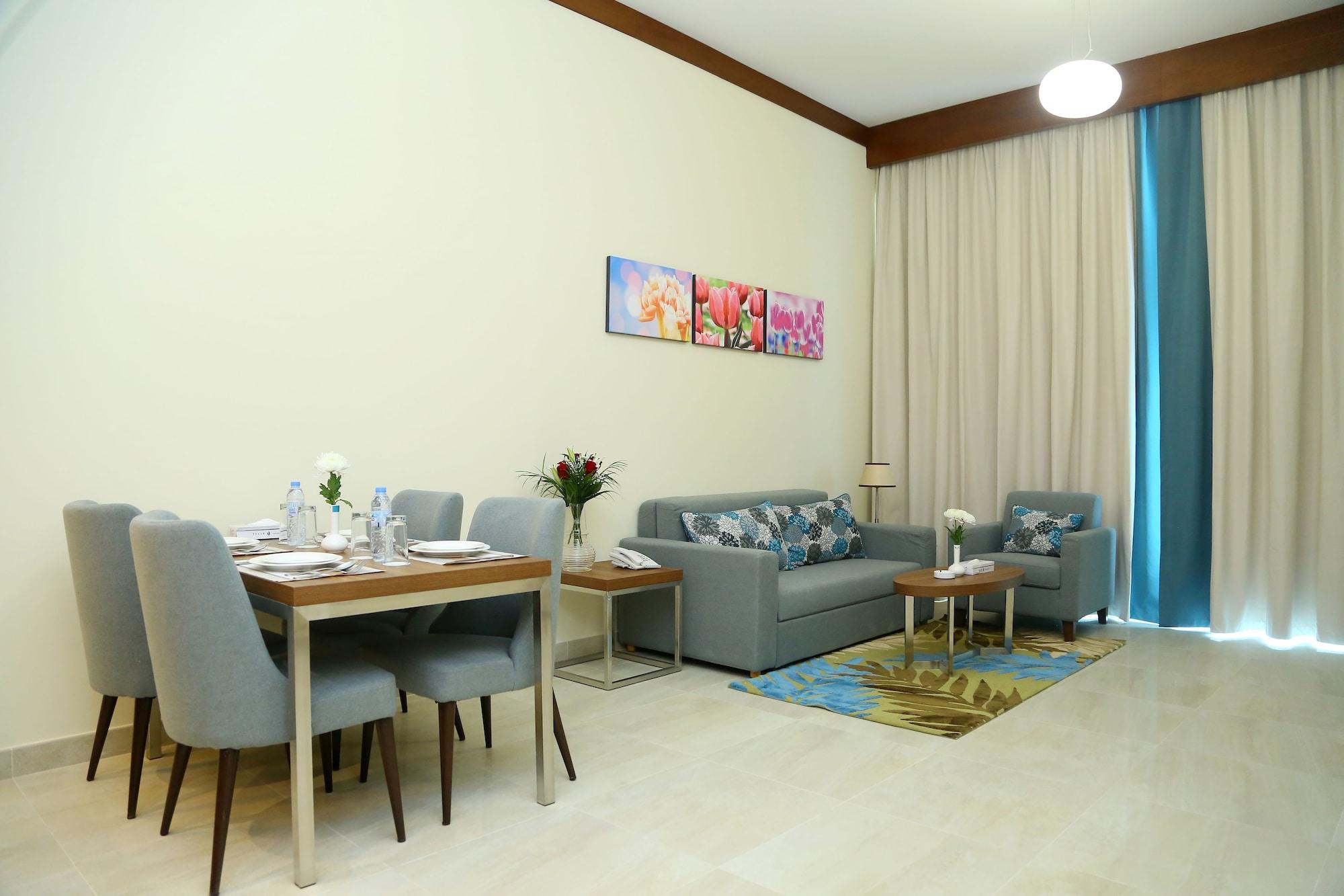 Tulip Al Barsha Hotel Apartment Dubai Eksteriør billede